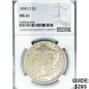 Image 1 : 1890-O Morgan Silver Dollar NGC MS61