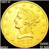 Image 1 : 1847-O $10 Gold Eagle CLOSELY UNCIRCULATED
