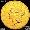 Image 1 : 1858-S $20 Gold Double Eagle CLOSELY UNCIRCULATED
