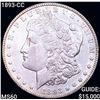 Image 1 : 1893-CC Morgan Silver Dollar CLOSELY UNCIRCULATED