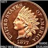 Image 1 : 1877 Indian Head Cent GEM PROOF DCAM RED