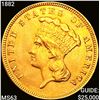 Image 1 : 1882 $3 Gold Piece UNCIRCULATED