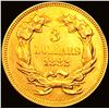 Image 2 : 1882 $3 Gold Piece UNCIRCULATED