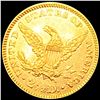 Image 2 : 1866 $2.50 Gold Quarter Eagle CLOSELY UNCIRCULATED