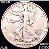 Image 1 : 1921-D Walking Liberty Half Dollar CLOSELY UNCIRCU