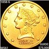 Image 1 : 1858-S $10 Gold Eagle CLOSELY UNCIRCULATED