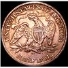 Image 2 : 1873-CC Seated Liberty Half Dollar CLOSELY UNCIRCU