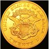 Image 2 : 1861 $20 Gold Double Eagle CLOSELY UNCIRCULATED