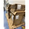 Image 2 : 3 PALLETS OF NEW CORRUGATED CARDBOARD PACKING BOXES