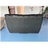 Image 3 : BLACK LEATHER LOVESEAT