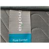 Image 3 : MODERN QUEEN SIZE BED SET (GREY & BLACK) W/INOFIA MATTRESS & BOXSPRING SET