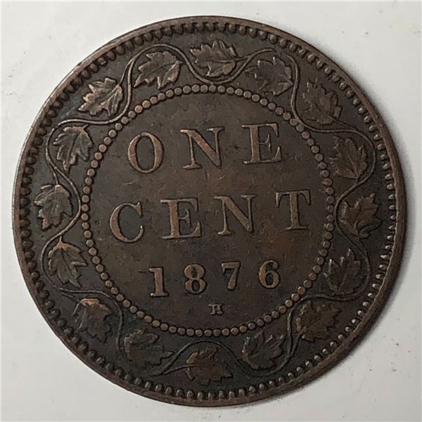 Canadian Large Cent 1876