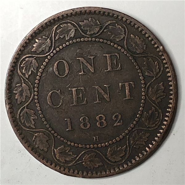 Canadian Large Cent 1882 VF