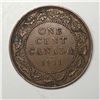 Image 1 : Canadian Large Cent 1911 VF