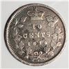 Image 1 : Canadian .10 Cent Dime 1874 F+
