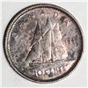 Image 1 : Canadian .10 Cent Dime 1942 EF+