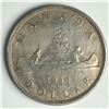 Image 1 : 1936 King George V Canadian Silver Dollar Circ