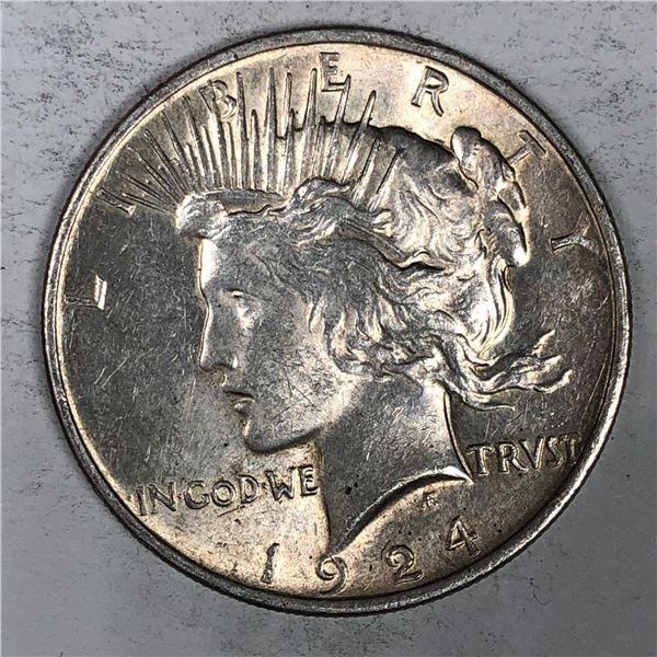 1924  US Peace Dollar UNC