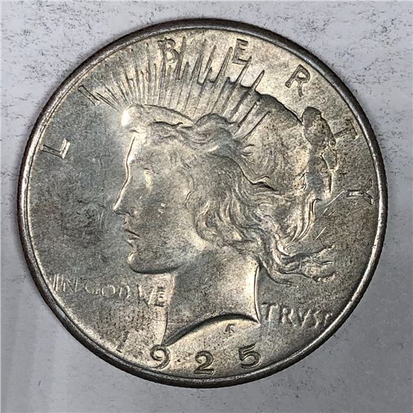 1925  US Peace Dollar AU-UNC