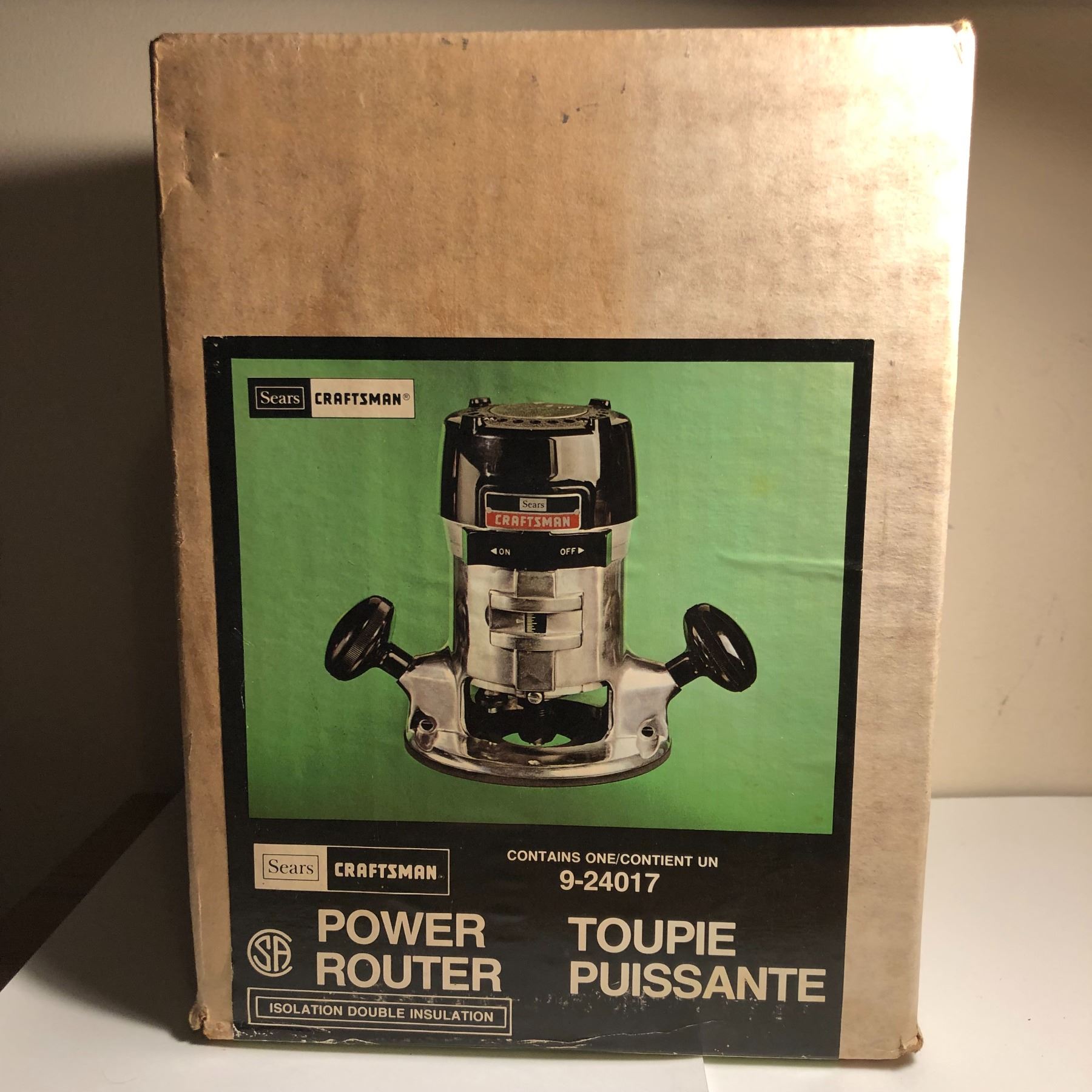 Gudey Router Craftsman Router New and Guide Router is in original box.