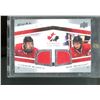 Image 1 : 2014-15 Upper Deck Team Canada Juniors Dual Jerseys #TCDMR Connor McDavid/Sam Reinhart