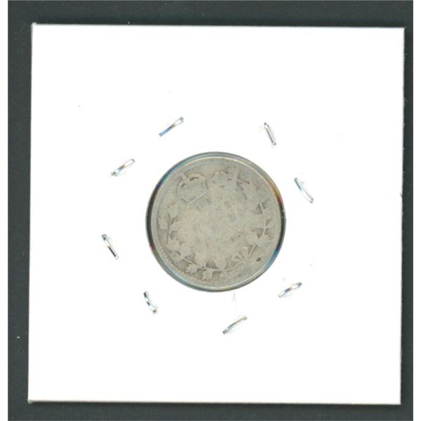 1905 Canadian Silver 10 Cent Coin