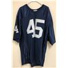 Image 2 : Rudy Ruettiger Autographed " Never Quit " Notre Dame Jersey With COA