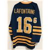 Image 1 : Pat LaFontaine Autographed Buffalo Sabres Jersey With Sticker COA