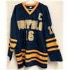 Image 2 : Pat LaFontaine Autographed Buffalo Sabres Jersey With Sticker COA