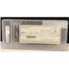 Image 1 : Joe Dimaggio NY Yankees PSA/DNA Certified Signed Cheque June 1, 1988