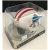 Image 2 : Andre Tippett Patriots Autographed Mini Helmet With Leaf COA