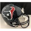 Image 1 : Arian Foster Houston Texans Full Size Riddell Replica Football Helmet Autographed With COA