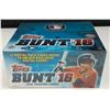 Image 1 : 2016 Topps Bunt Baseball Hobby Box Factory Sealed 36 Packs