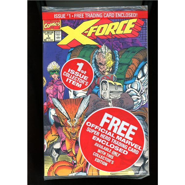 Marvel X-Force #1 Factory Sealed With Trading Cards
