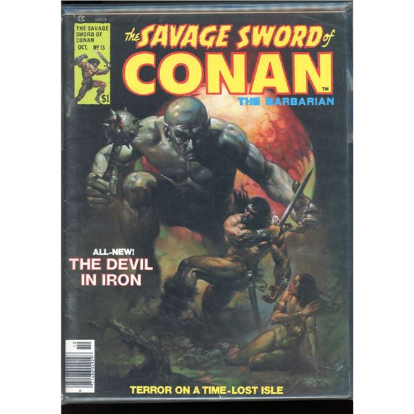 The Savage Sword Of Conan The Barbarian #15