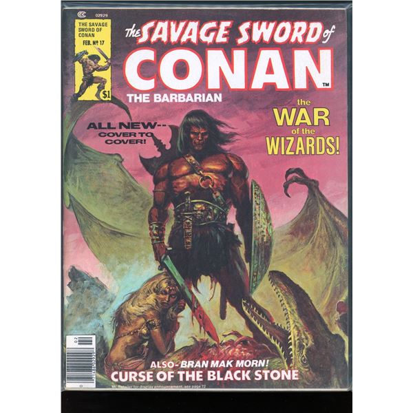 The Savage Sword Of Conan The Barbarian #17