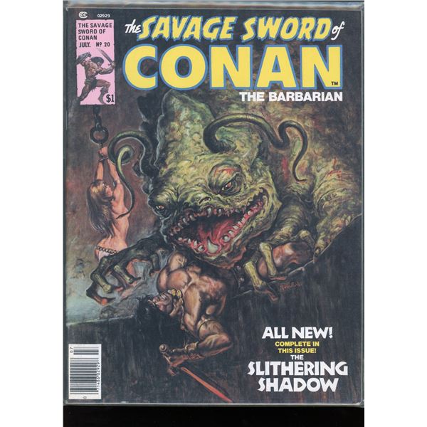 The Savage Sword Of Conan The Barbarian #20