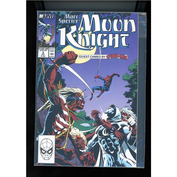 Marvel Marc Spector Moon Knight #2 Guest Cameo Spider-Man