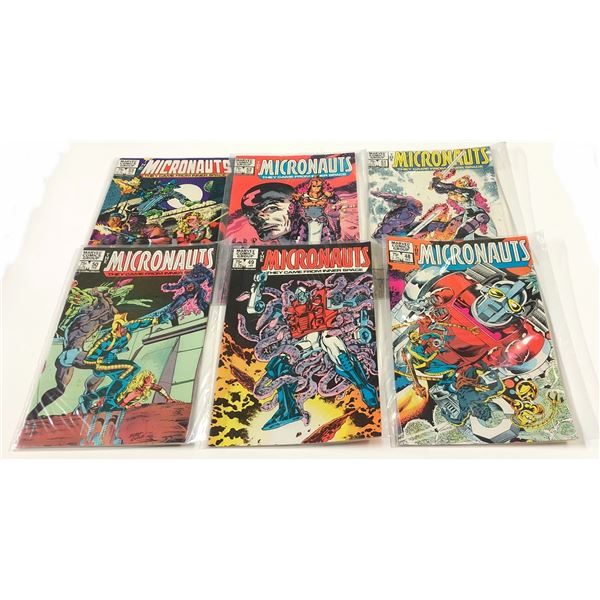 Marvel The Micronauts Comics Lot Issues #48,49,50,51,52,53
