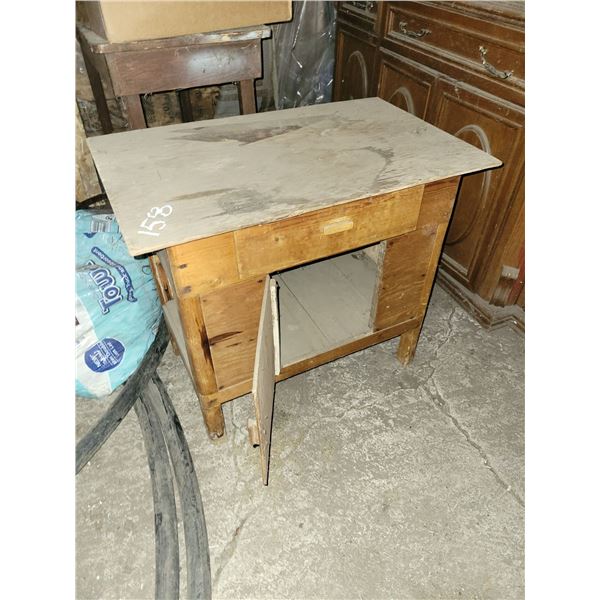 Baskets, 2- seater, table, desk & chair