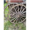 Image 1 : (Selling so much each x4) 4- Buggy wheels & 2- axles, 39" & 37"