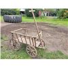 Image 1 : OLD Miniature wagon, Approx. 22" x 33" c/w 14" wheels, Very well made