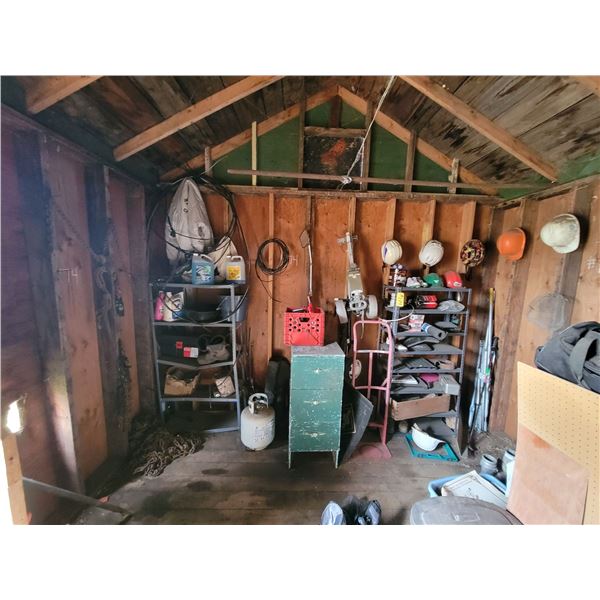 Complete contents of building