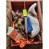 Image 4 : Red box c/w horse related items