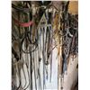 Image 6 : Qty of bridles, halters etc. on North Wall