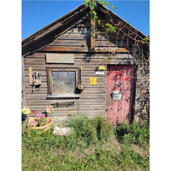 Contents of bldg. & outside on wall (Not elec. Panel)