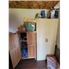 Image 1 : Contents of 2- Cabinets. Kitchenware, clothing etc. including the cabinets