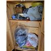 Image 4 : Contents of 2- Cabinets. Kitchenware, clothing etc. including the cabinets