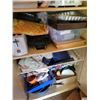Image 6 : Contents of 2- Cabinets. Kitchenware, clothing etc. including the cabinets
