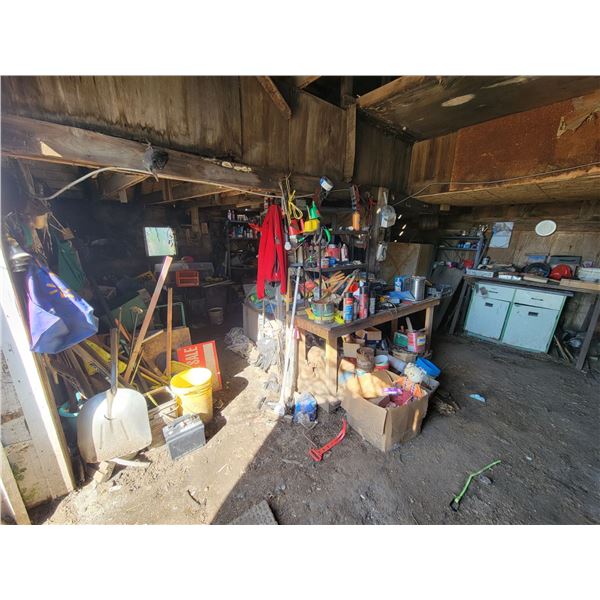 Contents of bldg. (remove what you want)